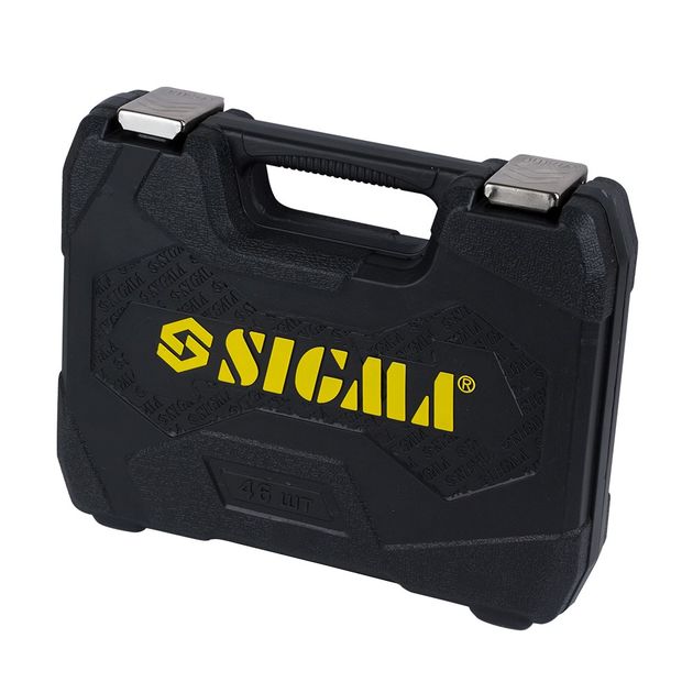 Набор бит и насадок 1/4" 46 шт CrV mid SIGMA (6003511), фото , изображение 5 | SNABZHENIE.com.ua