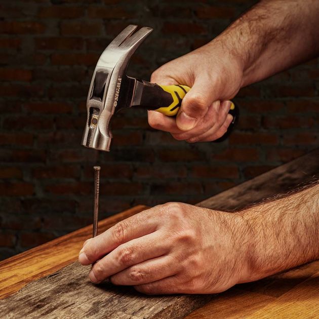 Молоток-гвоздодер 225г с фиберглассовой ручкой SIGMA, фото , изображение 8 | SNABZHENIE.com.ua