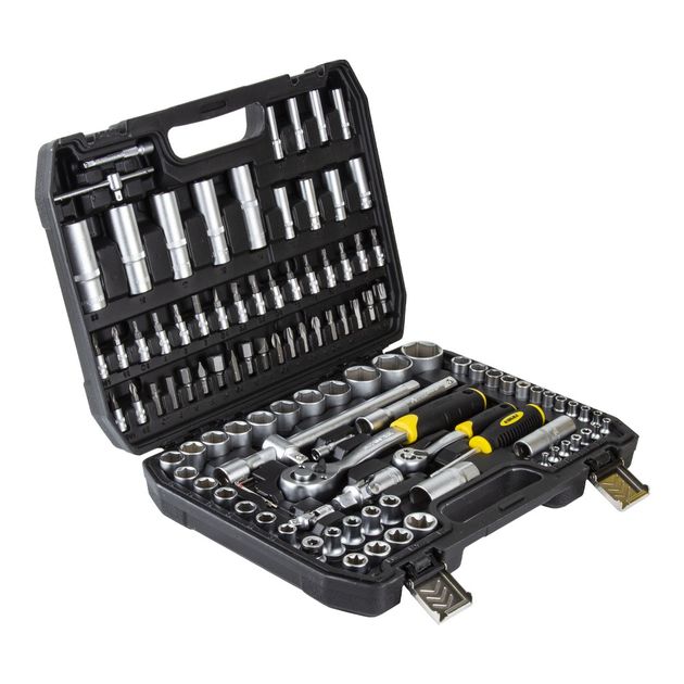 Набор бит и насадок 1/4", 1/2" 110шт CrV mid SIGMA (6003771), фото , изображение 7 | SNABZHENIE.com.ua