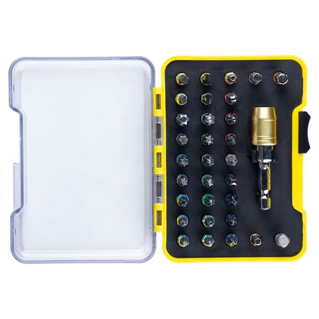 Набор бит 32шт S2 Chrome с адаптером в кейсе SIGMA, фото , изображение 4 | SNABZHENIE.com.ua Набор бит 32шт S2 Chrome с адаптером в кейсе SIGMA, фото , изображение 4 | SNABZHENIE.com.ua