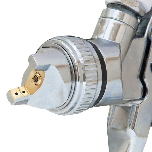 Краскораспылитель HVLP 1.3мм (хром) с в/б SIGMA (6812131), фото , изображение 4 | SNABZHENIE.com.ua Краскораспылитель HVLP 1.3мм (хром) с в/б SIGMA (6812131), фото , изображение 4 | SNABZHENIE.com.ua