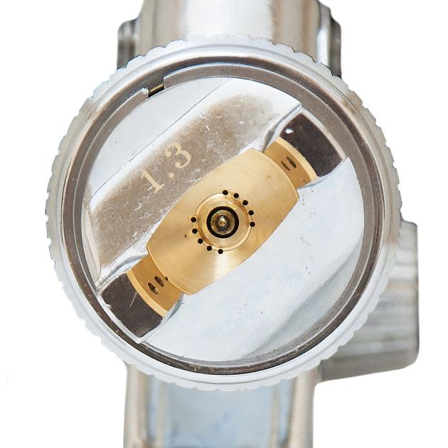Краскораспылитель HVLP 1.3мм (хром) с в/б SIGMA (6812131), фото , изображение 6 | SNABZHENIE.com.ua Краскораспылитель HVLP 1.3мм (хром) с в/б SIGMA (6812131), фото , изображение 6 | SNABZHENIE.com.ua