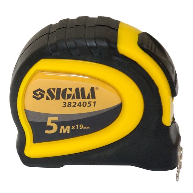 Рулетка магнитная 5м×19мм с автостопом SIGMA (3824051), фото , изображение 3 | SNABZHENIE.com.ua Рулетка магнитная 5м×19мм с автостопом SIGMA (3824051), фото , изображение 3 | SNABZHENIE.com.ua