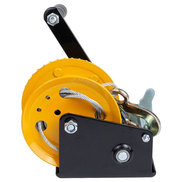 Лебедка ручная барабанная с тросом 10м×5мм, 550кг SIGMA, фото , изображение 6 | SNABZHENIE.com.ua