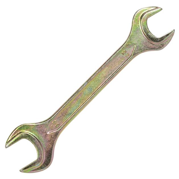 Ключ рожковый 27×30мм желтый цинк SIGMA, фото , изображение 2 | SNABZHENIE.com.ua Ключ рожковый 27×30мм желтый цинк SIGMA, фото , изображение 2 | SNABZHENIE.com.ua