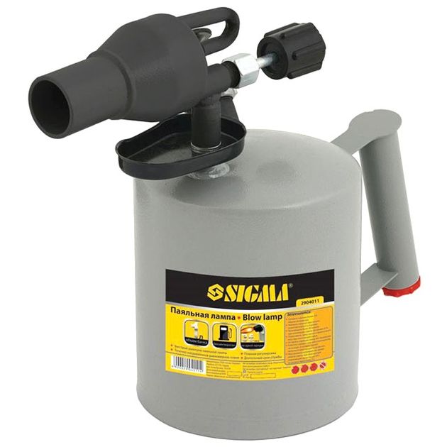 Паяльная лампа 1.5л SIGMA (тип Украина) 2904021, фото  | SNABZHENIE.com.ua