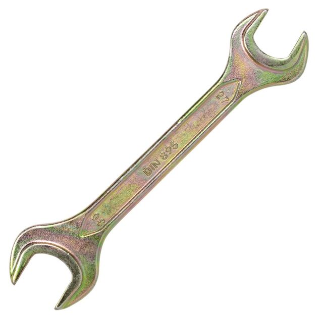 Ключ рожковый 27×30мм желтый цинк SIGMA, фото , изображение 4 | SNABZHENIE.com.ua Ключ рожковый 27×30мм желтый цинк SIGMA, фото , изображение 4 | SNABZHENIE.com.ua