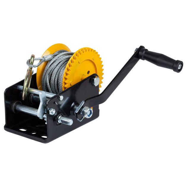 Лебедка ручная барабанная 10м×5мм, 900кг SIGMA (6134021), фото , изображение 2 | SNABZHENIE.com.ua