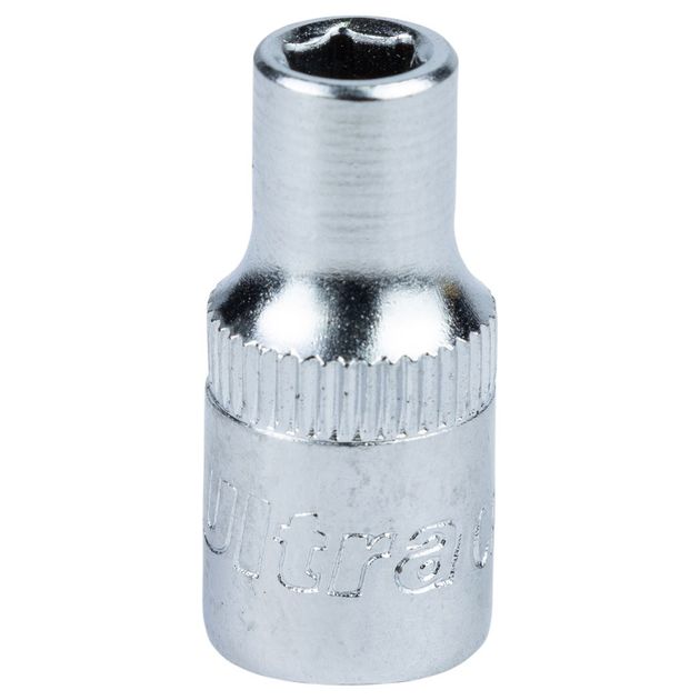 Короткая шестигранная насадка 1/4" 5мм CrV ULTRA (6060052), фото  | SNABZHENIE.com.ua