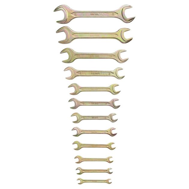 Ключи рожковые 12шт 8-32мм SIGMA (6010301) БЕЛАРУСЬ, фото , изображение 2 | SNABZHENIE.com.ua