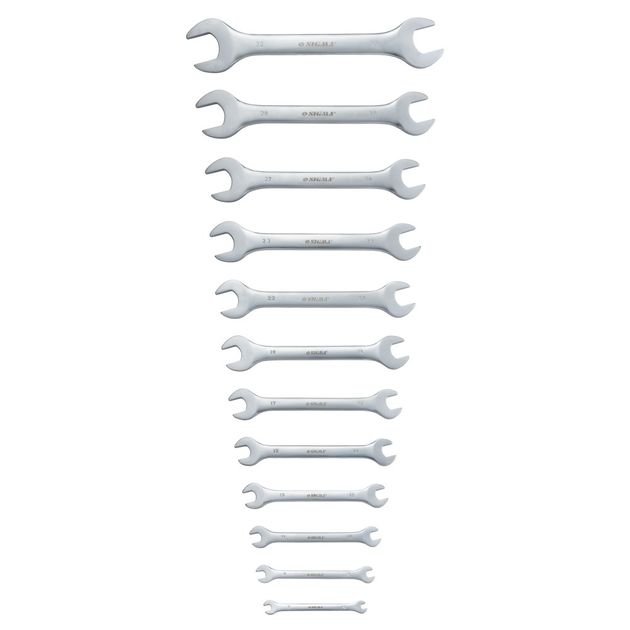 Ключи рожковые 12 шт 6-32 мм CrV сатин SIGMA (6010331), фото , изображение 2 | SNABZHENIE.com.ua Ключи рожковые 12 шт 6-32 мм CrV сатин SIGMA (6010331), фото , изображение 2 | SNABZHENIE.com.ua