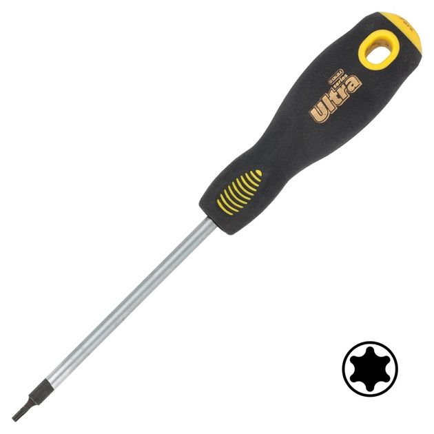 Шестигранная отвертка T6.0*75мм CrMo ULTRA (4005022), фото  | SNABZHENIE.com.ua