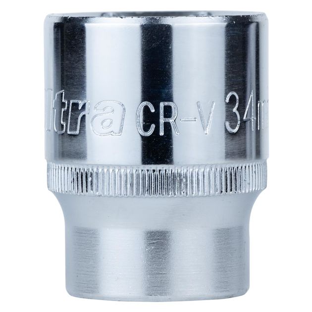 Насадка шестигранна 3/4" 34мм CrV ULTRA (6075342), фото  | SNABZHENIE.com.ua