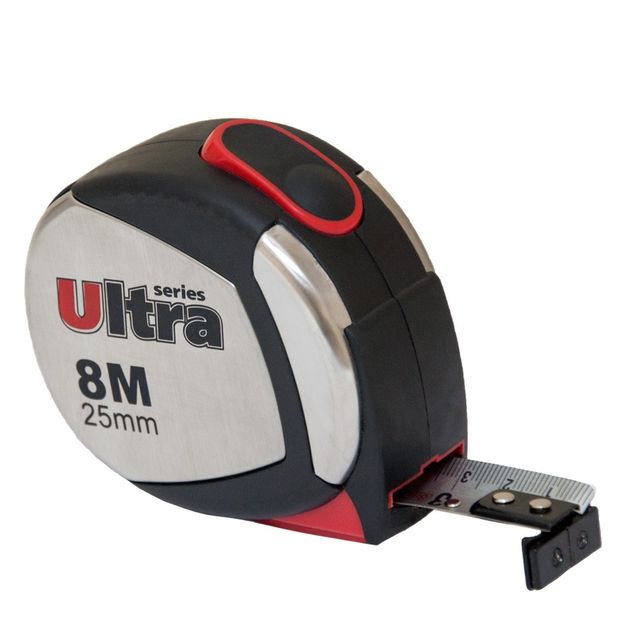 Рулетка магнитная нейлоновая 8м*25мм ULTRA (3822082), фото  | SNABZHENIE.com.ua