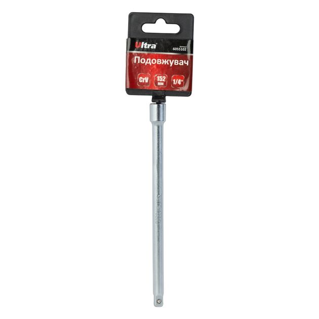Удлинитель 1/4" 152мм CrV ULTRA, фото , изображение 2 | SNABZHENIE.com.ua Удлинитель 1/4" 152мм CrV ULTRA, фото , изображение 2 | SNABZHENIE.com.ua