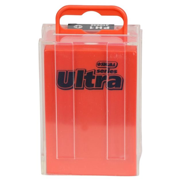 Набор бит PH1 25мм 1/4" 25шт S2 в пластиковом кейсе ULTRA, фото , изображение 3 | SNABZHENIE.com.ua Набор бит PH1 25мм 1/4" 25шт S2 в пластиковом кейсе ULTRA, фото , изображение 3 | SNABZHENIE.com.ua