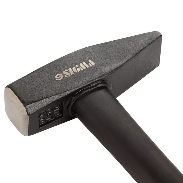 Молоток слесарний 800г з фібергласовою ручкою SIGMA (4316081), фото , зображення 2 | SNABZHENIE.com.ua Молоток слесарний 800г з фібергласовою ручкою SIGMA (4316081), фото , зображення 2 | SNABZHENIE.com.ua