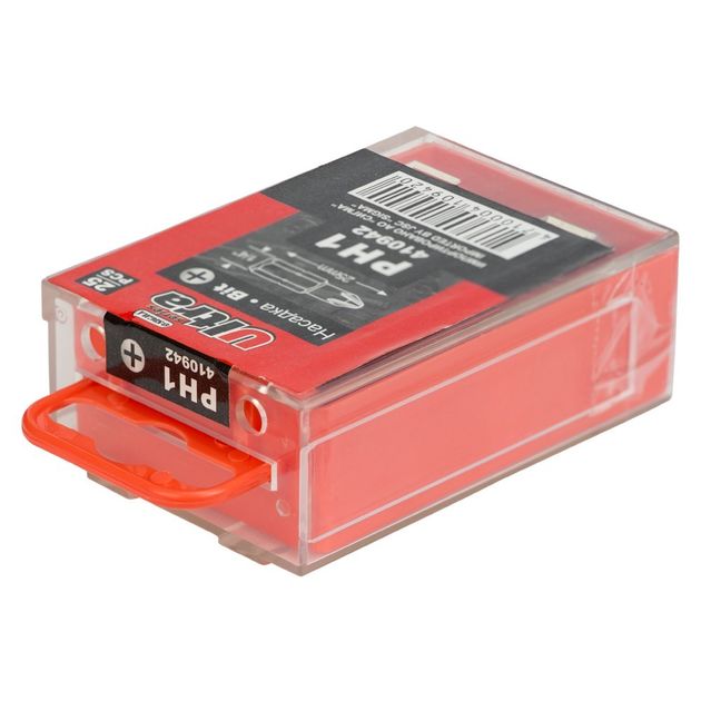 Набор бит PH1 25мм 1/4" 25шт S2 в пластиковом кейсе ULTRA, фото , изображение 4 | SNABZHENIE.com.ua Набор бит PH1 25мм 1/4" 25шт S2 в пластиковом кейсе ULTRA, фото , изображение 4 | SNABZHENIE.com.ua