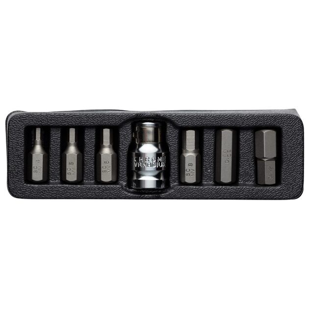 Набор бит HEX 1/2" 7шт S2 в пластиковом кейсе ULTRA, фото  | SNABZHENIE.com.ua