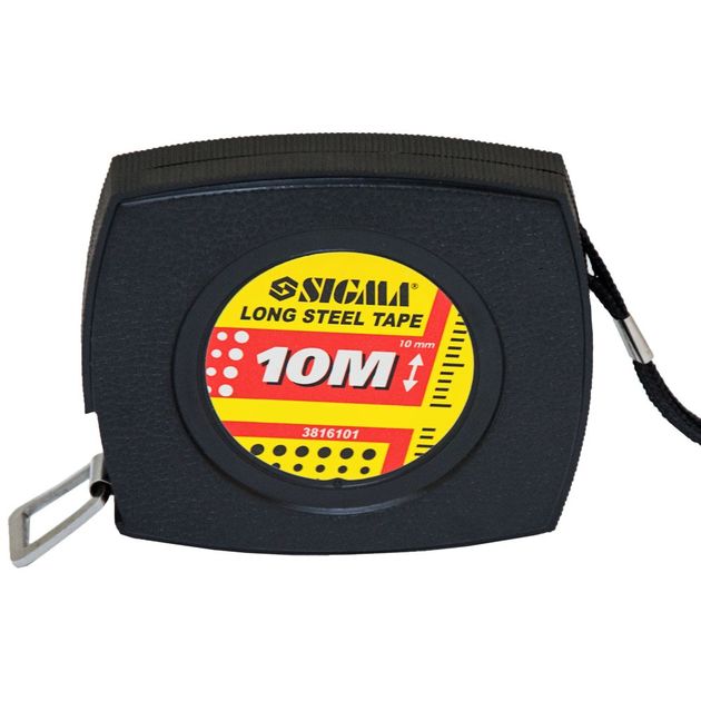 Рулетка стальная 10м×10мм SIGMA (3816101), фото , изображение 3 | SNABZHENIE.com.ua Рулетка стальная 10м×10мм SIGMA (3816101), фото , изображение 3 | SNABZHENIE.com.ua