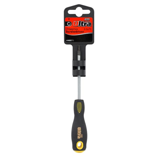 Отвертка шестигранна T6.0*75мм CrMo ULTRA (4005022), фото , зображення 4 | SNABZHENIE.com.ua Отвертка шестигранна T6.0*75мм CrMo ULTRA (4005022), фото , зображення 4 | SNABZHENIE.com.ua