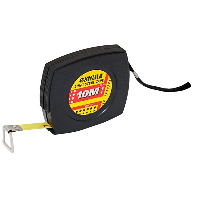 Рулетка стальная 10м×10мм SIGMA (3816101), фото , изображение 2 | SNABZHENIE.com.ua Рулетка стальная 10м×10мм SIGMA (3816101), фото , изображение 2 | SNABZHENIE.com.ua