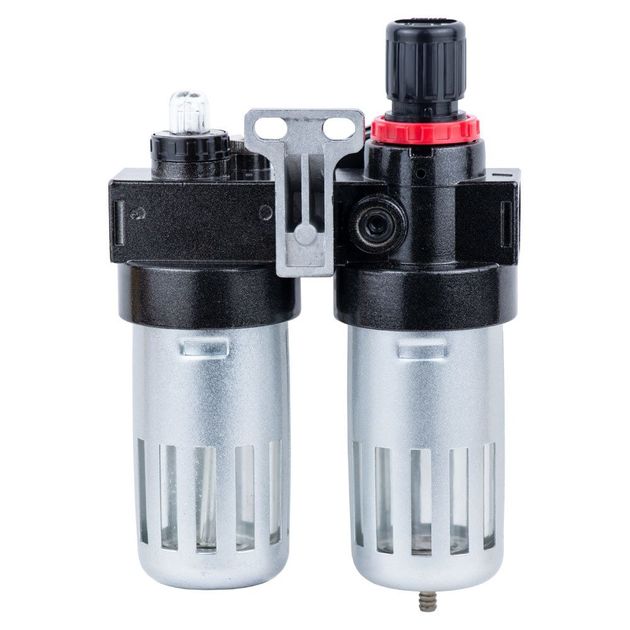 Блок подготовки воздуха SIGMA (фильтр, редуктор, манометр, маслообогатитель), фото , изображение 4 | SNABZHENIE.com.ua