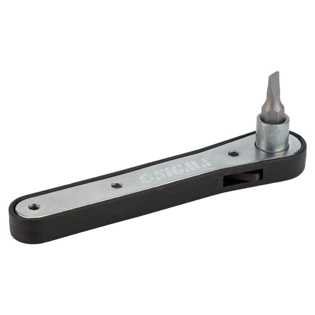 Отвертка реверс. с трещоткой и битами 11 шт CrV SIGMA, фото , изображение 6 | SNABZHENIE.com.ua