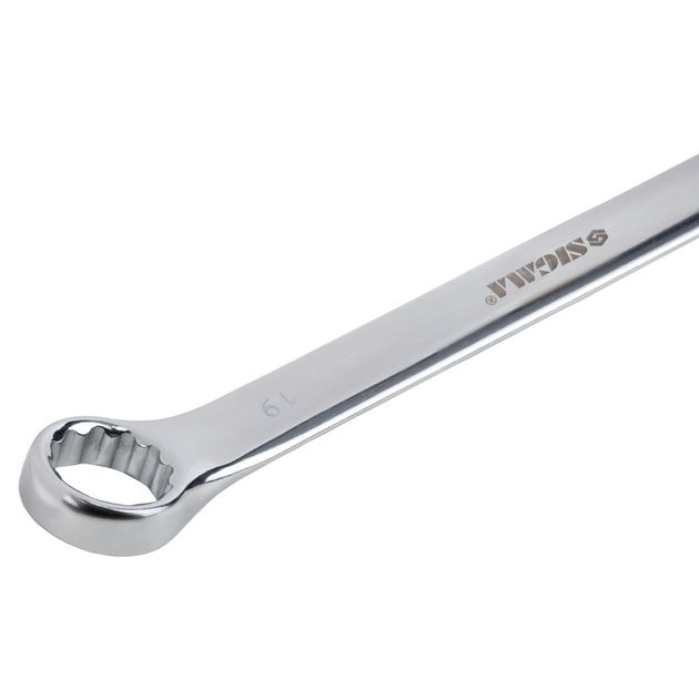 Ключи рожково-накидные 8 шт 6-19 мм CrV полированные SIGMA, фото , изображение 4 | SNABZHENIE.com.ua Ключи рожково-накидные 8 шт 6-19 мм CrV полированные SIGMA, фото , изображение 4 | SNABZHENIE.com.ua