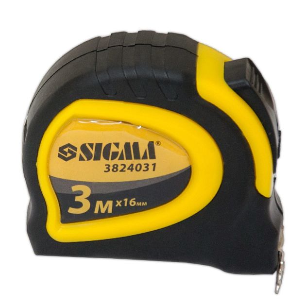Рулетка магнитная 3м с автостопом SIGMA (3824031), фото , изображение 3 | SNABZHENIE.com.ua Рулетка магнитная 3м с автостопом SIGMA (3824031), фото , изображение 3 | SNABZHENIE.com.ua