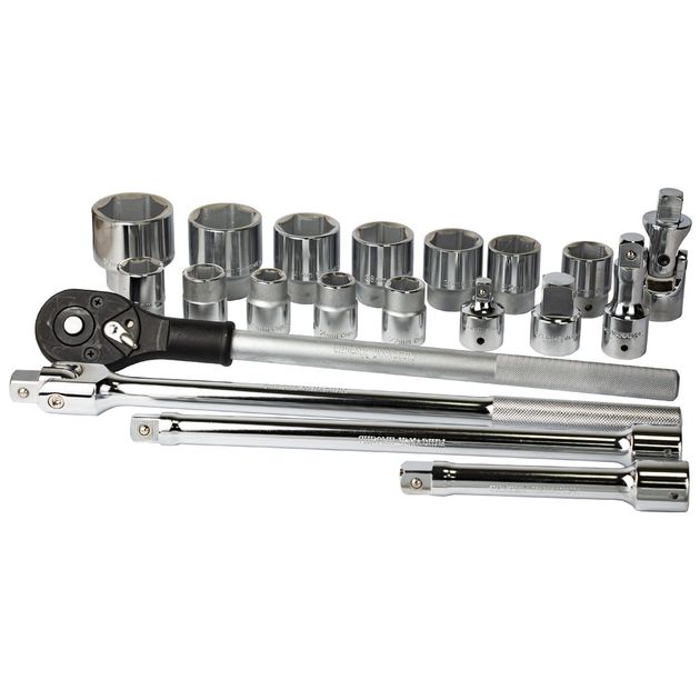 Набор торцевых насадок 3/4", 20 шт, CrV Taiwan ULTRA, фото , изображение 8 | SNABZHENIE.com.ua Набор торцевых насадок 3/4", 20 шт, CrV Taiwan ULTRA, фото , изображение 8 | SNABZHENIE.com.ua