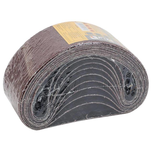 Бесконечная шлифовальная лента 75x457мм, 10шт, зерно 36 SIGMA, фото , изображение 2 | SNABZHENIE.com.ua Бесконечная шлифовальная лента 75x457мм, 10шт, зерно 36 SIGMA, фото , изображение 2 | SNABZHENIE.com.ua