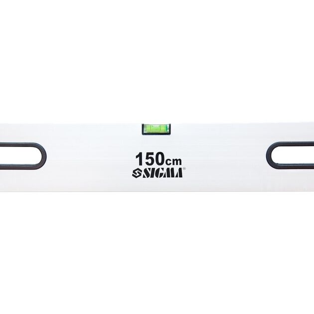 Правило-уровень 2 капсули, вертикальний і горизонтальний з ручками Profi 1500мм SIGMA (3712151), фото , зображення 2 | SNABZHENIE.com.ua