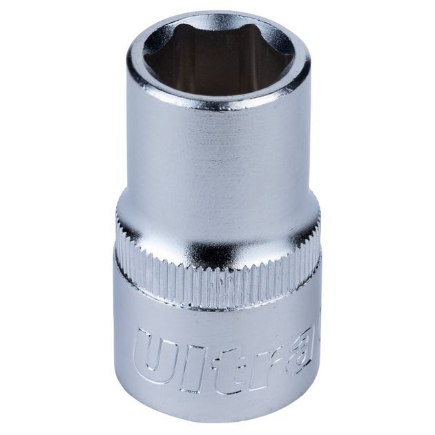 Насадка 1/2" 13мм короткая шестигранная CrV ULTRA (6070132), фото , изображение 2 | SNABZHENIE.com.ua Насадка 1/2" 13мм короткая шестигранная CrV ULTRA (6070132), фото , изображение 2 | SNABZHENIE.com.ua