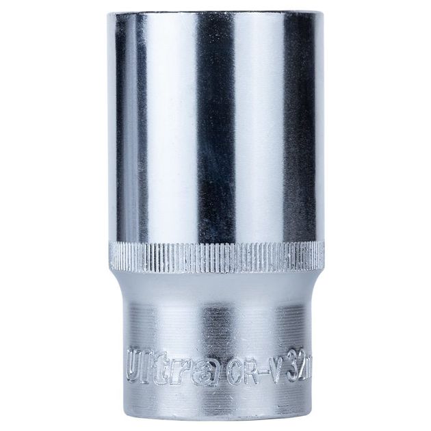 Шестигранная длинная насадка 1/2" 32мм CrV ULTRA, фото  | SNABZHENIE.com.ua