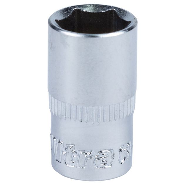 Насадка шестигранна коротка 1/4 10мм CrV ULTRA (6060102), фото  | SNABZHENIE.com.ua