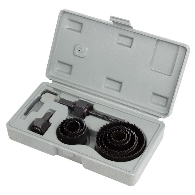 Коронки по дереву наборные 19-65 мм (кейс) SIGMA (1520111), фото , изображение 2 | SNABZHENIE.com.ua