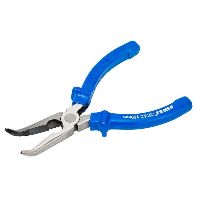 Довгогубці вигнуті 160мм сині SIGMA (4356161), фото , зображення 5 | SNABZHENIE.com.ua Довгогубці вигнуті 160мм сині SIGMA (4356161), фото , зображення 5 | SNABZHENIE.com.ua