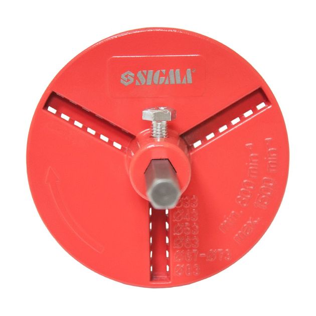 Основание-державка для кольцевых коронок с вольфрамовым напылением (Ø33-83мм) со сверлом SIGMA, фото , изображение 4 | SNABZHENIE.com.ua