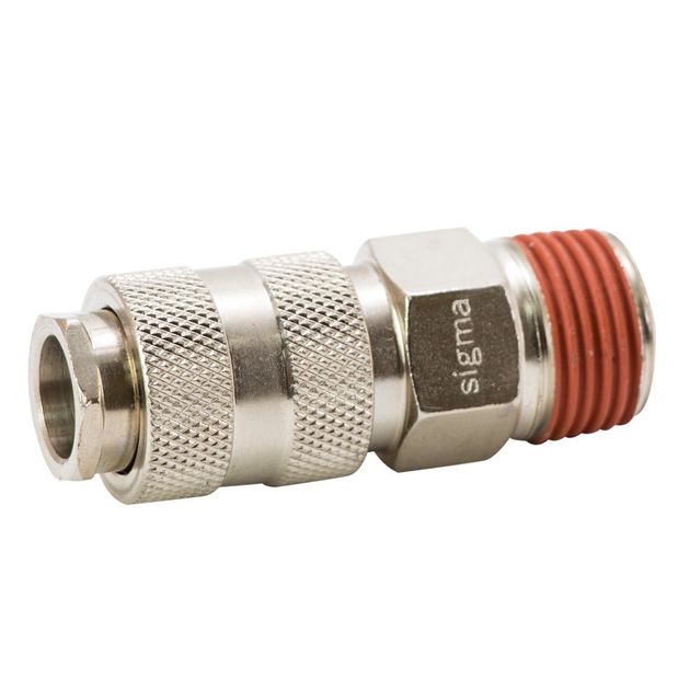 З'єднання швидкознімне з зовнішньою різьбою MT 1/2 SIGMA (7021131), фото , зображення 3 | SNABZHENIE.com.ua