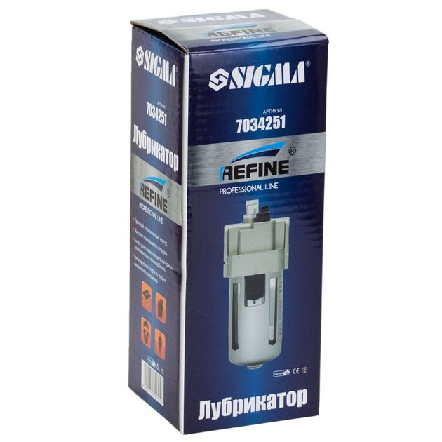 Лубрикатор SIGMA REFINE 5000 л/мин 1/2 (7034251), фото , изображение 3 | SNABZHENIE.com.ua Лубрикатор SIGMA REFINE 5000 л/мин 1/2 (7034251), фото , изображение 3 | SNABZHENIE.com.ua