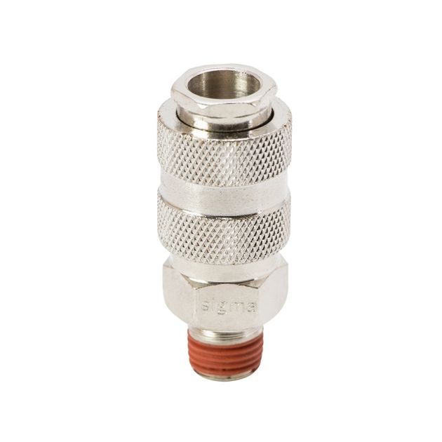 Быстросъемное соединение с наружной резьбой MT 1/4 SIGMA, фото  | SNABZHENIE.com.ua