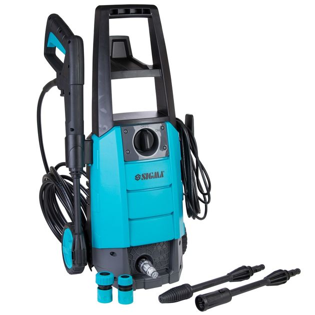 Мойка высокого давления SIGMA 1700Вт, 130bar, 6.7 л/мин, турбо, фото  | SNABZHENIE.com.ua