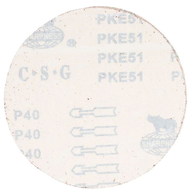 Шліфувальний круг без отворів 150мм P40 (10шт) SIGMA (9121331), фото , зображення 2 | SNABZHENIE.com.ua Шліфувальний круг без отворів 150мм P40 (10шт) SIGMA (9121331), фото , зображення 2 | SNABZHENIE.com.ua
