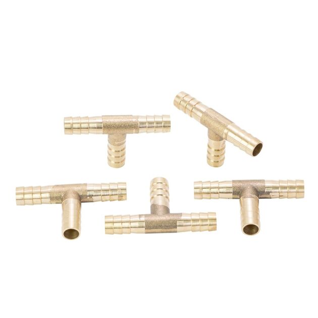 Соединение для шланга T 8мм (латунь) SIGMA, фото , изображение 2 | SNABZHENIE.com.ua Соединение для шланга T 8мм (латунь) SIGMA, фото , изображение 2 | SNABZHENIE.com.ua