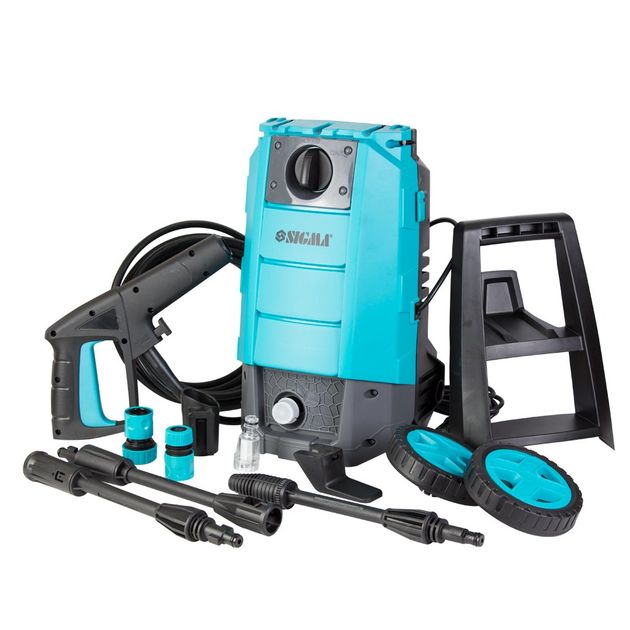 Мойка высокого давления SIGMA 1700Вт, 130bar, 6.7 л/мин, турбо, фото , изображение 2 | SNABZHENIE.com.ua