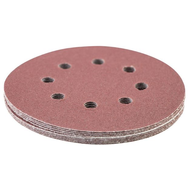 Шліфувальний круг 8 отворів Ø125мм P120 (10шт) SIGMA (9122671), фото , зображення 3 | SNABZHENIE.com.ua Шліфувальний круг 8 отворів Ø125мм P120 (10шт) SIGMA (9122671), фото , зображення 3 | SNABZHENIE.com.ua