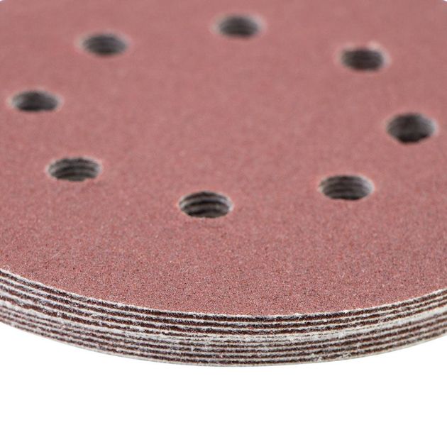 Шліфувальний круг 8 отворів Ø125мм P120 (10шт) SIGMA (9122671), фото , зображення 4 | SNABZHENIE.com.ua Шліфувальний круг 8 отворів Ø125мм P120 (10шт) SIGMA (9122671), фото , зображення 4 | SNABZHENIE.com.ua