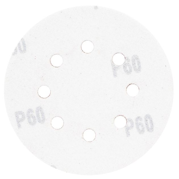 Шліфувальний круг 8 отворів Ø125мм P60 (10шт) SIGMA (9122641), фото , зображення 2 | SNABZHENIE.com.ua Шліфувальний круг 8 отворів Ø125мм P60 (10шт) SIGMA (9122641), фото , зображення 2 | SNABZHENIE.com.ua