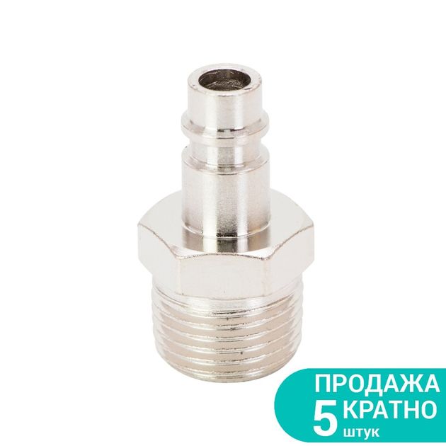 Штуцер MT 1/2 с наружной резьбой SIGMA (7022131), фото  | SNABZHENIE.com.ua